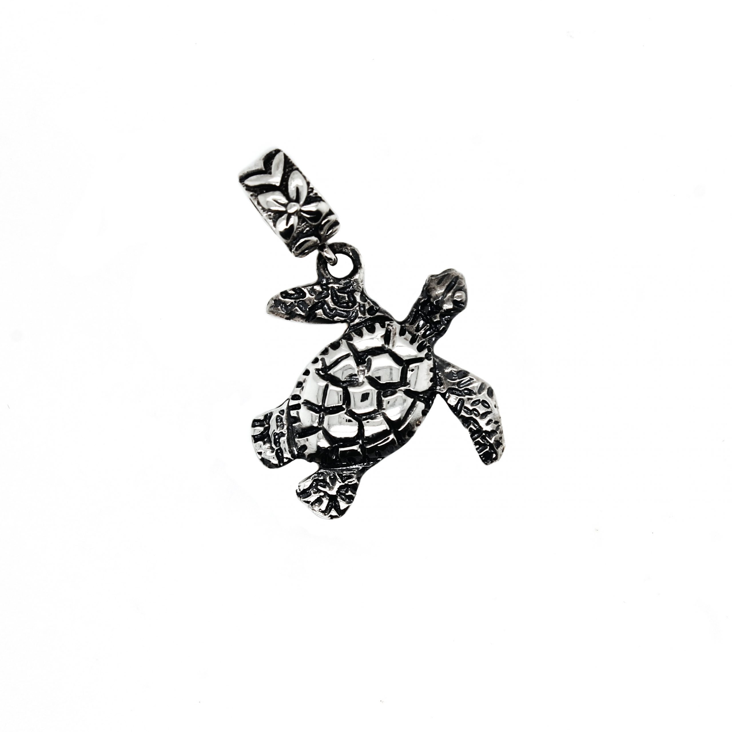 Sterling Silver Turtle Charm